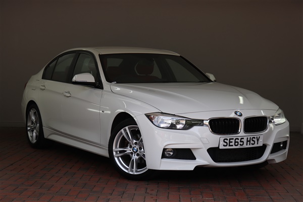 BMW 3 Series 318d M Sport [Red Leather, Heated Seats] 4dr