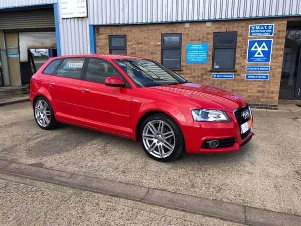 Audi A3 1.4 SPORTBACK TFSI S LINE 5d 125 BHP