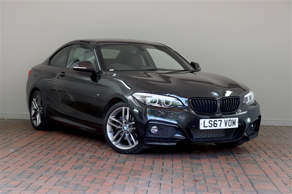 BMW 2 Series 220d M Sport [Heated Seats, Leather] 2dr Step