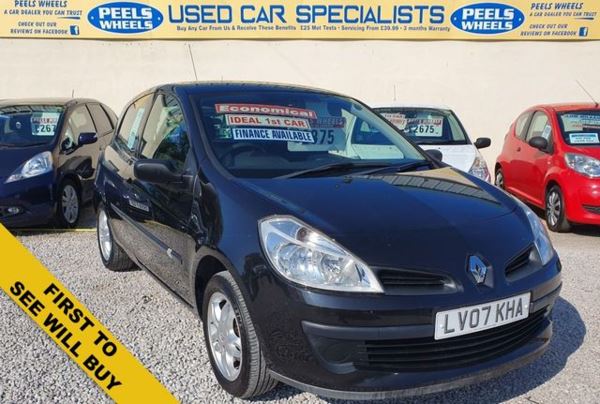 Renault Clio 1.1 EXTREME 16V BLACK * IDEAL FIRST CAR *