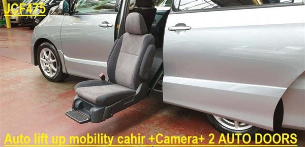 Toyota Estima Auto Mobility Chair, Camera, p doors