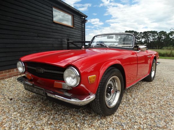 Triumph TR6 CP 150 BHP WITH OVERDRIVE