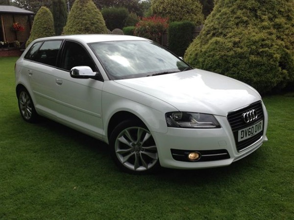 Audi A3 2.0 SPORTBACK TDI SPORT 5d 138 BHP