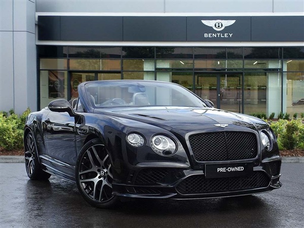 Bentley Continental 6.0 W12 GTC Supersports Auto 4WD 2dr