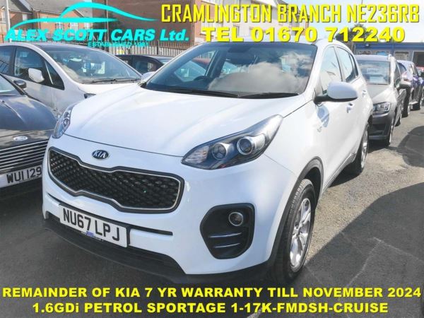 Kia Sportage 1.6 GDi 1 (s/s) 5dr SUV