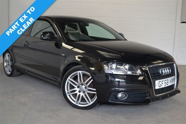 Audi A3 2.0 TDI S LINE 3d 138 BHP