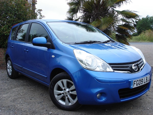 Nissan Note 1.4 ACENTA 5dr Blue VERY LOW MILEAGE