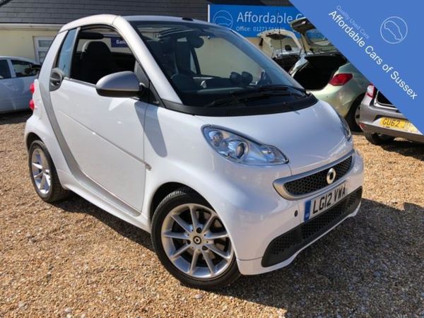 smart fortwo cabrio 1.0 PASSION MHD 2d AUTO 71 BHP