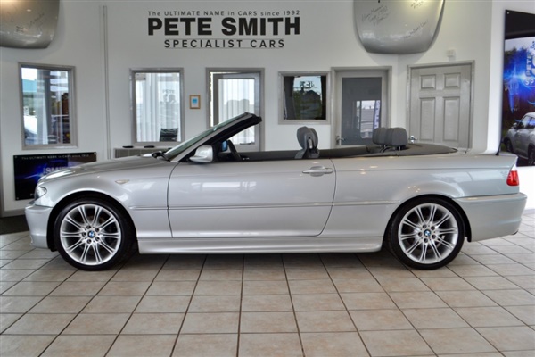 BMW 3 Series 2.0 SPORT CONVERTIBLE WITH GREY LEATHER AND