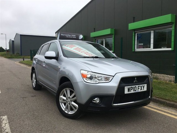 Mitsubishi ASX 1.8 DI-D 3 5 DOOR SUV only  with full