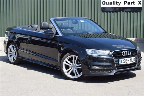 Audi A3 2.0 TDI S line Cabriolet S Tronic 2dr Auto