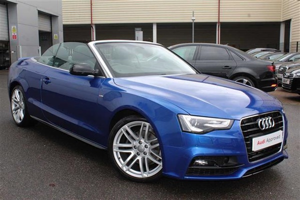 Audi A5 Cabriolet S Line Special Edition Plus (Old) 2.0 Tdi