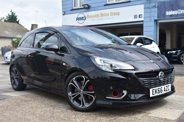 Vauxhall Corsa 1.4 BLACK EDITION S/S 3d 148 BHP