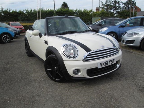 Mini Convertible 1.6 One 2dr with Pepper Pack  Miles