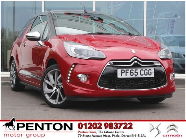 Citroen DS3 1.6 THP DSport Plus Cabriolet (s/s) 2dr