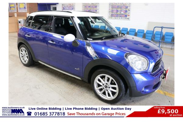 MINI Countryman 1.6D ALL 4 5 DOOR HATCHBACK (GUIDE PRICE)