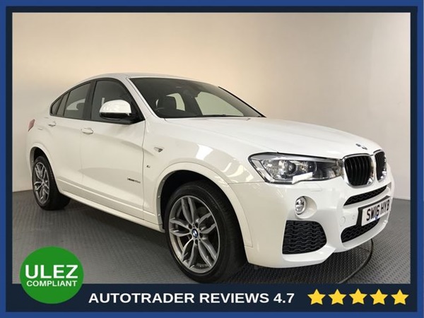 BMW X4 2.0 XDRIVE20D M SPORT 4d AUTO 188 BHP