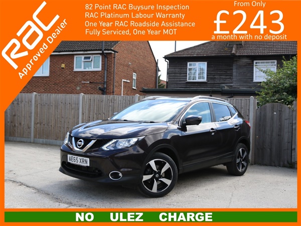 Nissan Qashqai 1.2 DIG-T N-Tec+ Xtronic Auto Pan Roof Sat