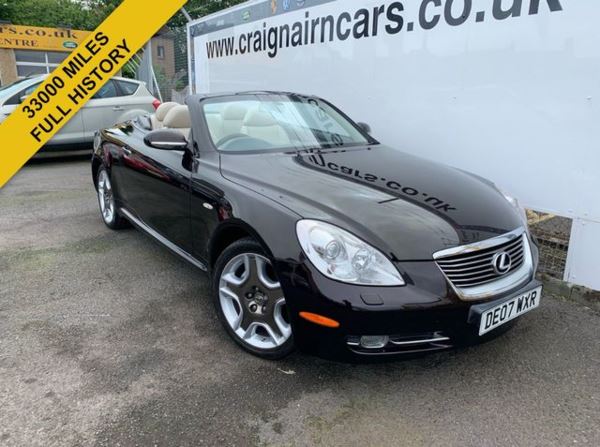 Lexus SC 4.3L d AUTO 282 BHP Convertible