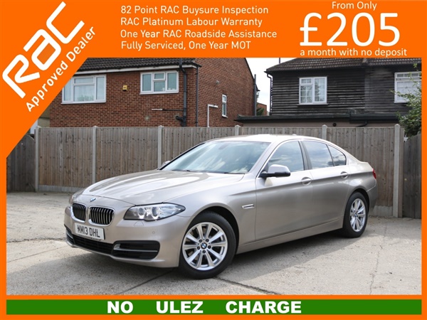 BMW 5 Series d SE 4dr AUTO Sat Nav Front and Rear