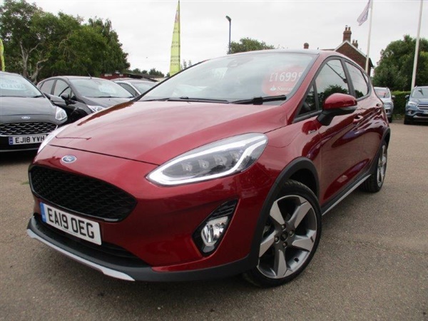 Ford Fiesta 1.0 EcoBoost 125 Active X 5dr Pan Roof