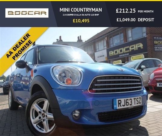 Mini Countryman 2.0 COOPER D ALL4 5d AUTO 110 BHP