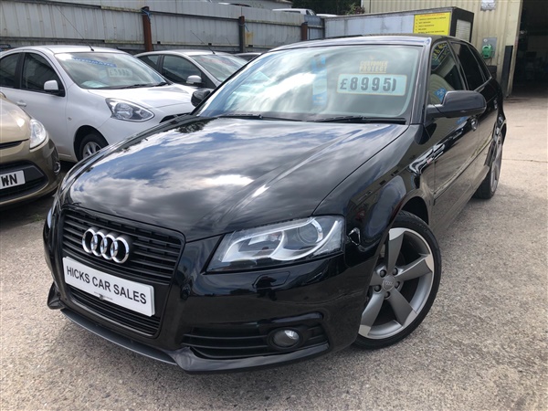 Audi A3 2.0 TDI 170 Black Edition 5dr [Start Stop] STUNNING