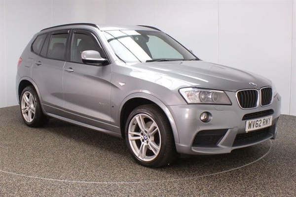 BMW X3 2.0 XDRIVE20D M SPORT 5DR HEATED LEATHER SEATS 181