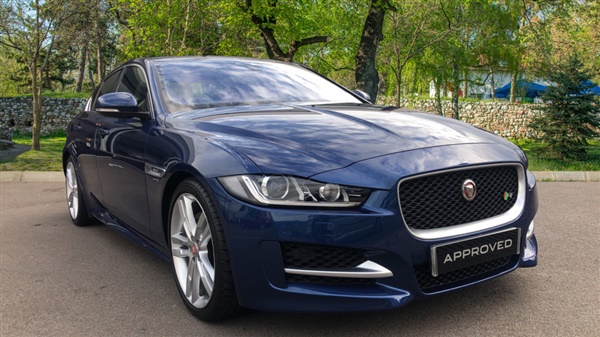 Jaguar XE 2.0d (180) R-Sport 4dr with 19inch Alloys and HUD.