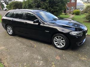 BMW 520D Touring Estate, , Black with Black leather,