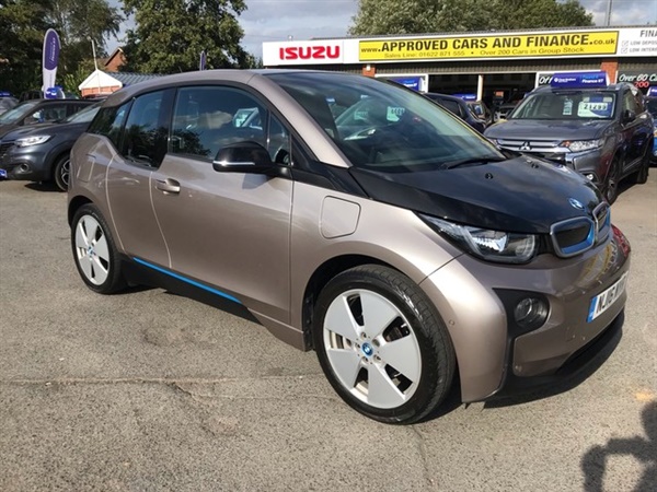 BMW i3 0.6 I3 RANGE EXTENDER 5d AUTO 168 BHP IN SILVER LONG