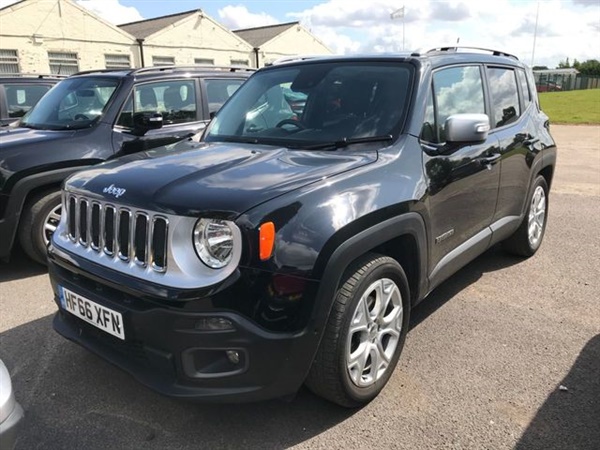 Jeep Renegade 1.6 M-JET LIMITED 5d 118 BHP SATNAV LEATHER