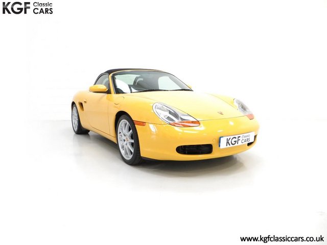 A Stunning Porsche Boxster 986 with  Miles