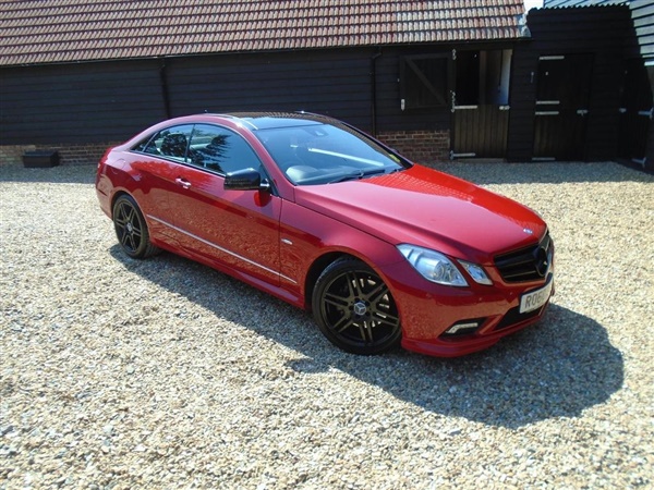 Mercedes-Benz E Class 2.1 E220 CDI BlueEFFICIENCY Sport 2dr