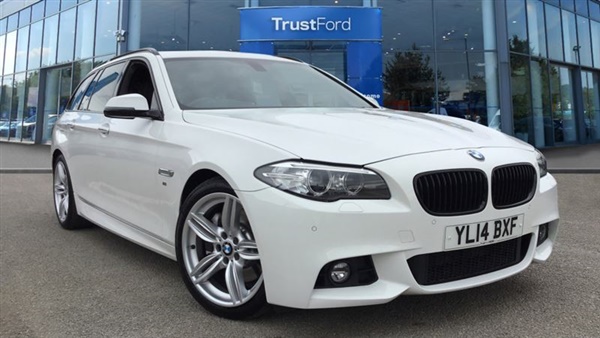 BMW 5 Series 530D M SPORT TOURING With Satellite Navigation