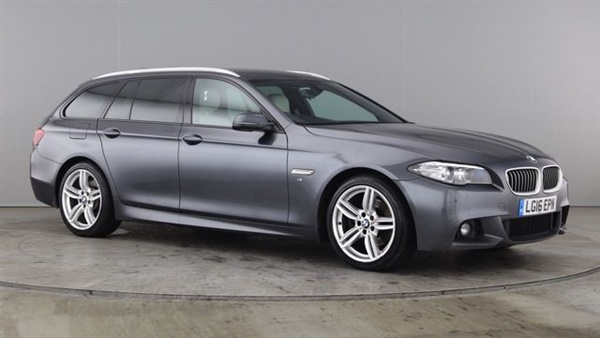 BMW 5 Series D M SPORT TOURING 5d AUTO-HEATED OYSTER