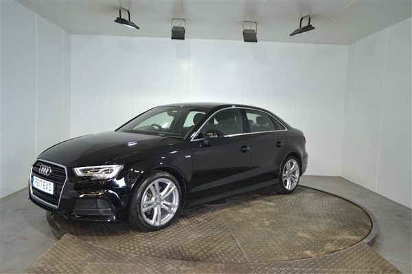 Audi A3 2.0 TFSI S Line 4dr S Tronic - SAT NAV - HALF NAPPA