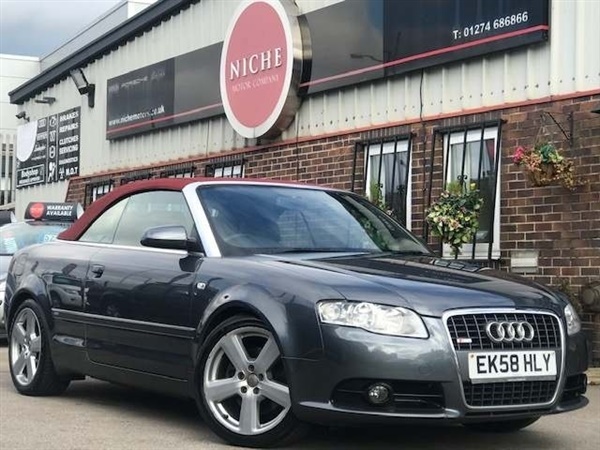 Audi A4 1.8 T S line Cabriolet Multitronic 2dr Auto