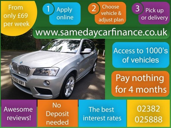 BMW X3 3.0 XDRIVE30D M SPORT 5d AUTO 255 BHP