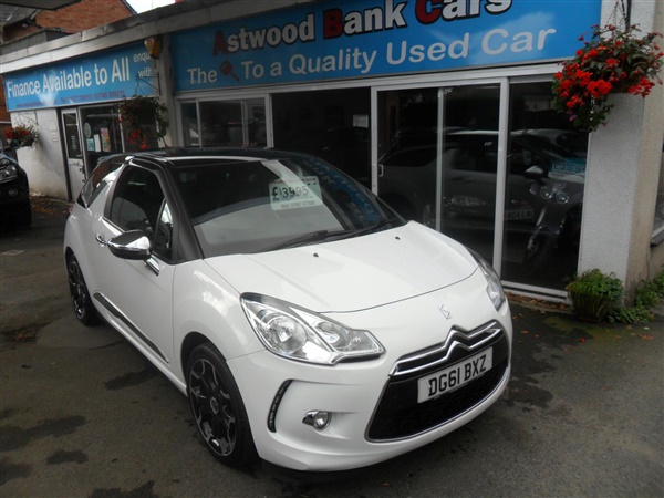 Citroen DS3 1.6 HDi 110 DSport Plus 3dr ONLY  MILES