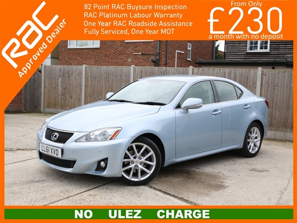 Lexus IS 2.5 ADVANCED 4dr Auto Sat Nav Rear Cam With Front