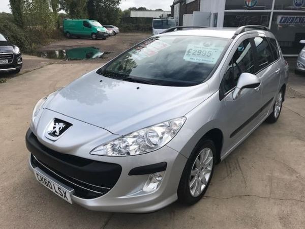 Peugeot 308 SW 1.6 HDI 90 SR 5dr Estate, SAT-NAV, ALLOYS