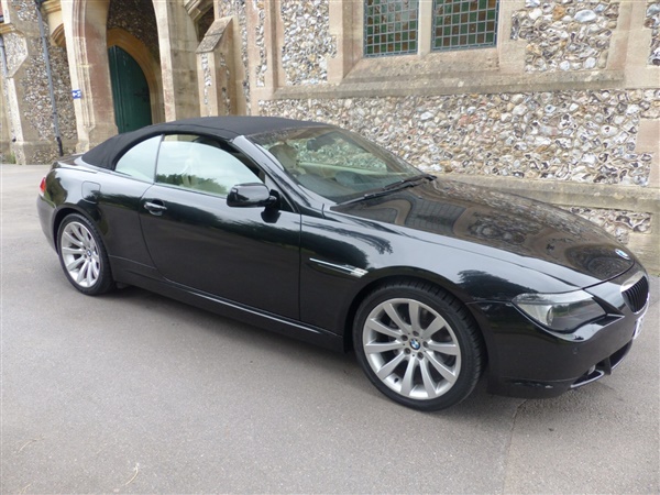 BMW 6 Series 630i Sport Cabriolet Auto