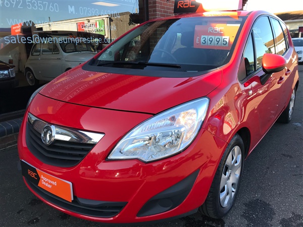 Vauxhall Meriva 1.4i 16V Exclusiv 5dr