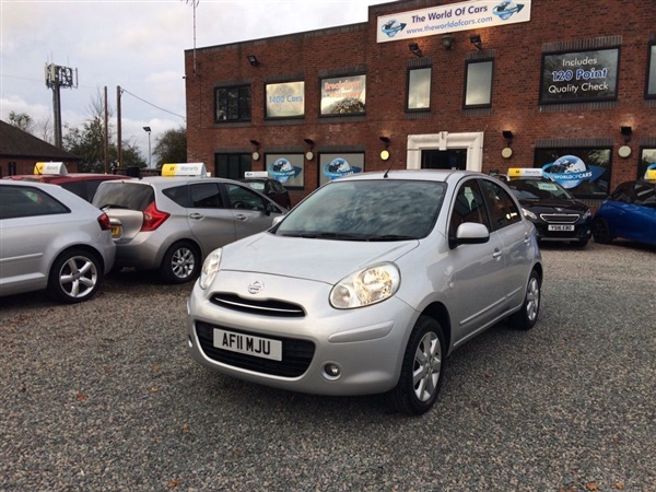 Nissan Micra v Acenta Hatchback 5dr Petrol Manual (115