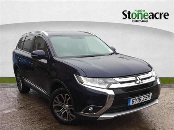 Mitsubishi Outlander 2.2 DI-D GX3 SUV 5dr Diesel Auto 4WD