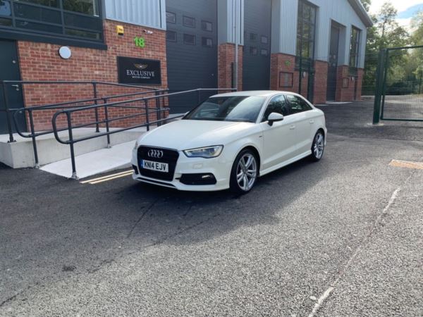 Audi A3 2.0 TDI S line Saloon 4dr Diesel Manual (s/s) (107