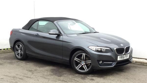 BMW 2 Series 218i Sport 2dr [Nav] Convertible