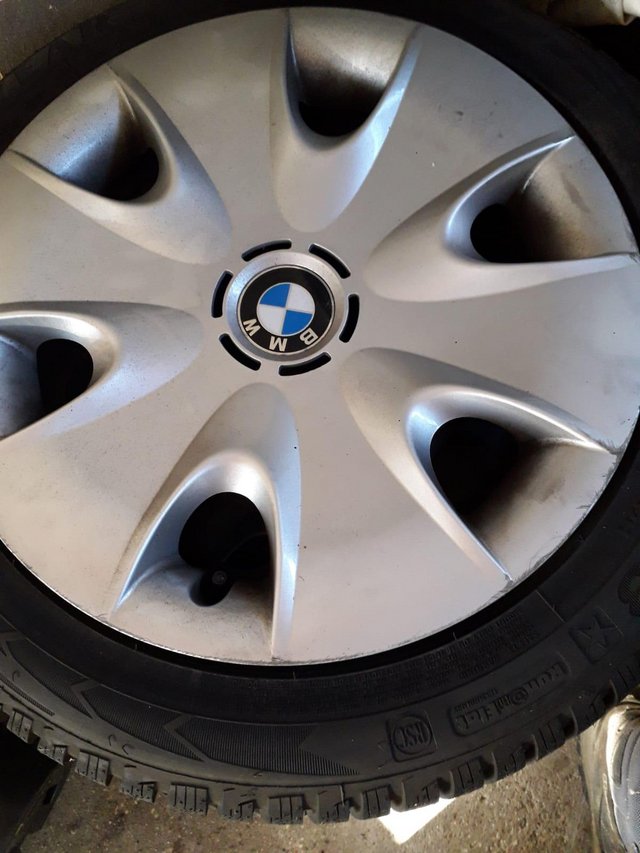 BMW nearly new winter tyres