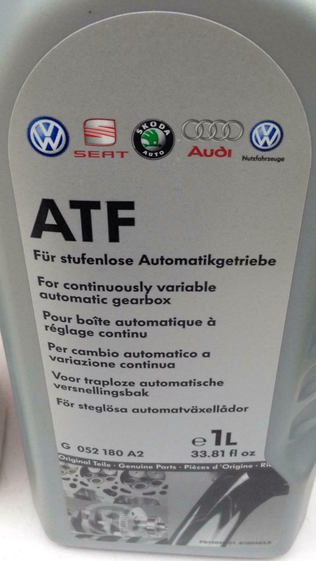 1Lx2 ATF Automatic Transmission Fluid Audi- VW - SEAT- SKODA